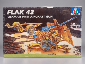 Italeri 363 Flak 43 1:35 sealed German WWII anti-aircraft gun model kit