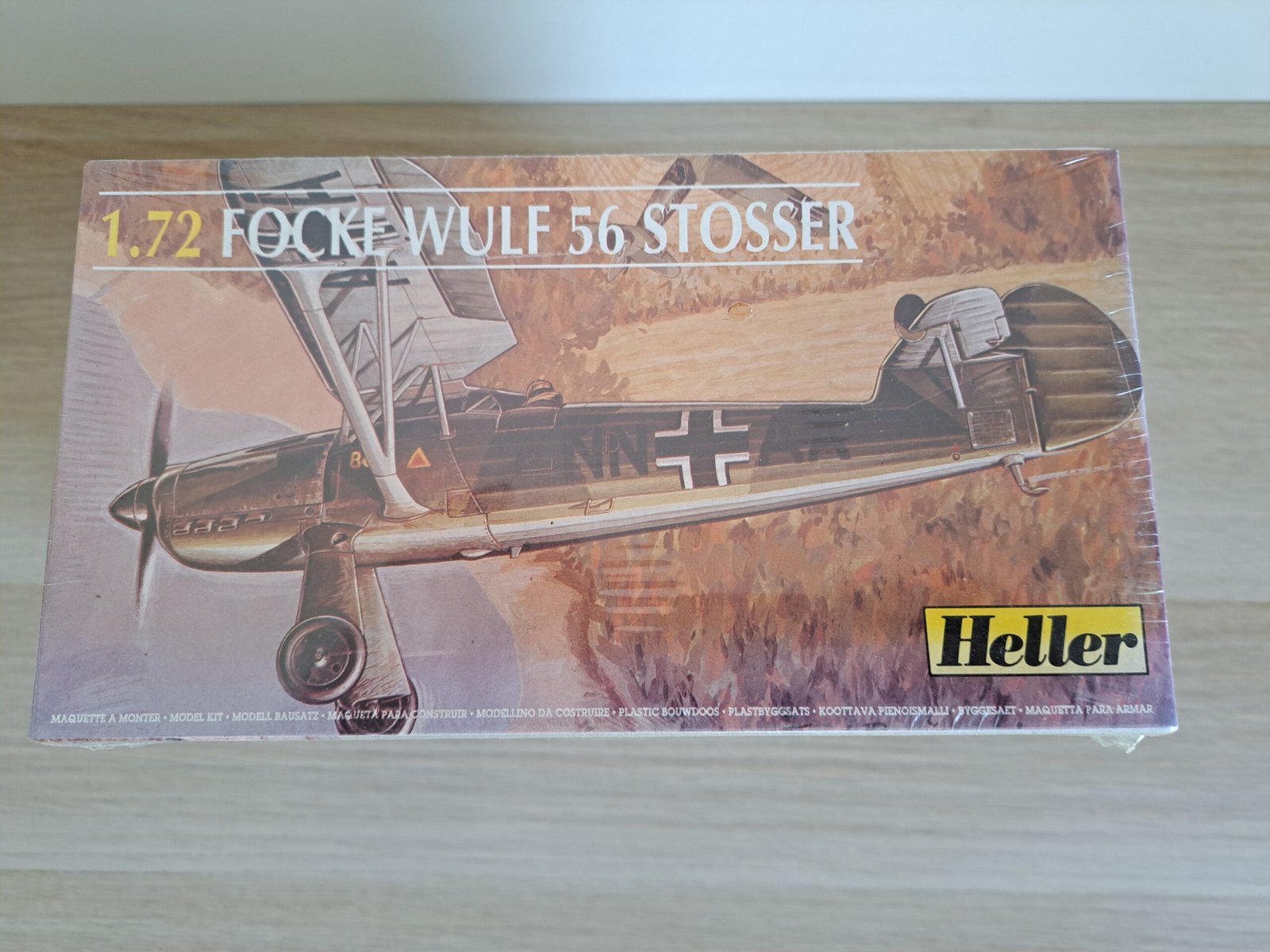 Heller 226 Focke-Wulf 56 Stösser 1:72 sealed model kit box