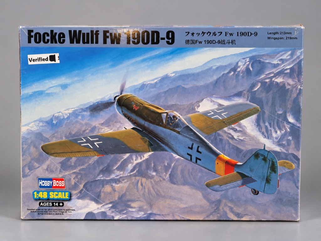 Hobby Boss 81716 Focke-Wulf Fw 190D-9 1:48 sealed aircraft model kit