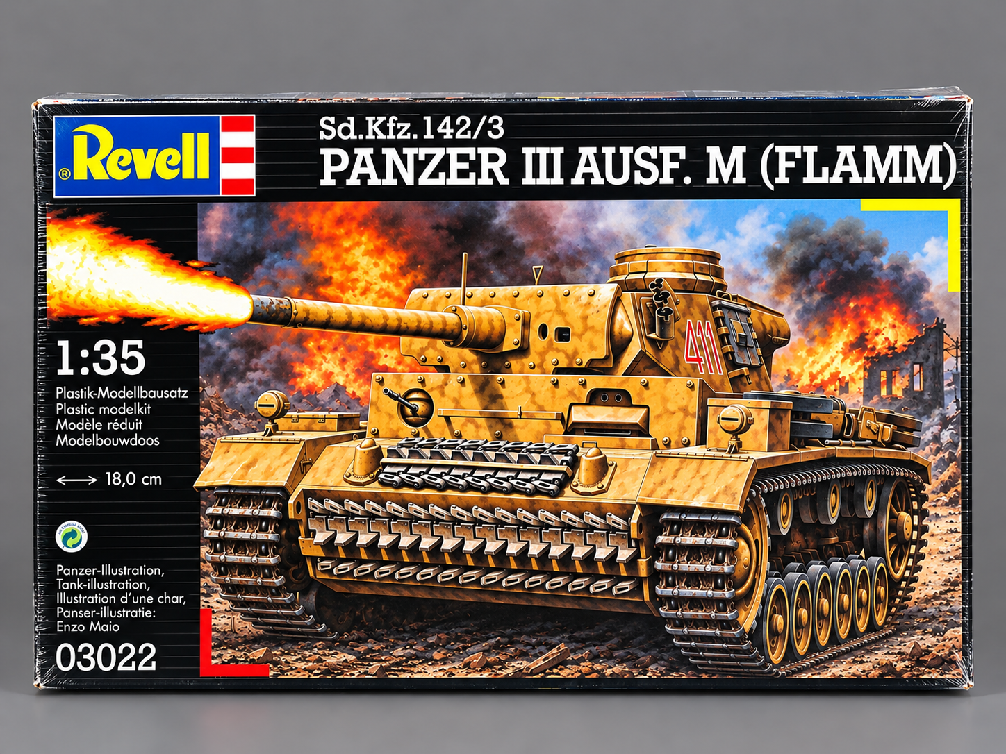 Revell 03022 – Panzer III Ausf. M (Flamm) 1:35