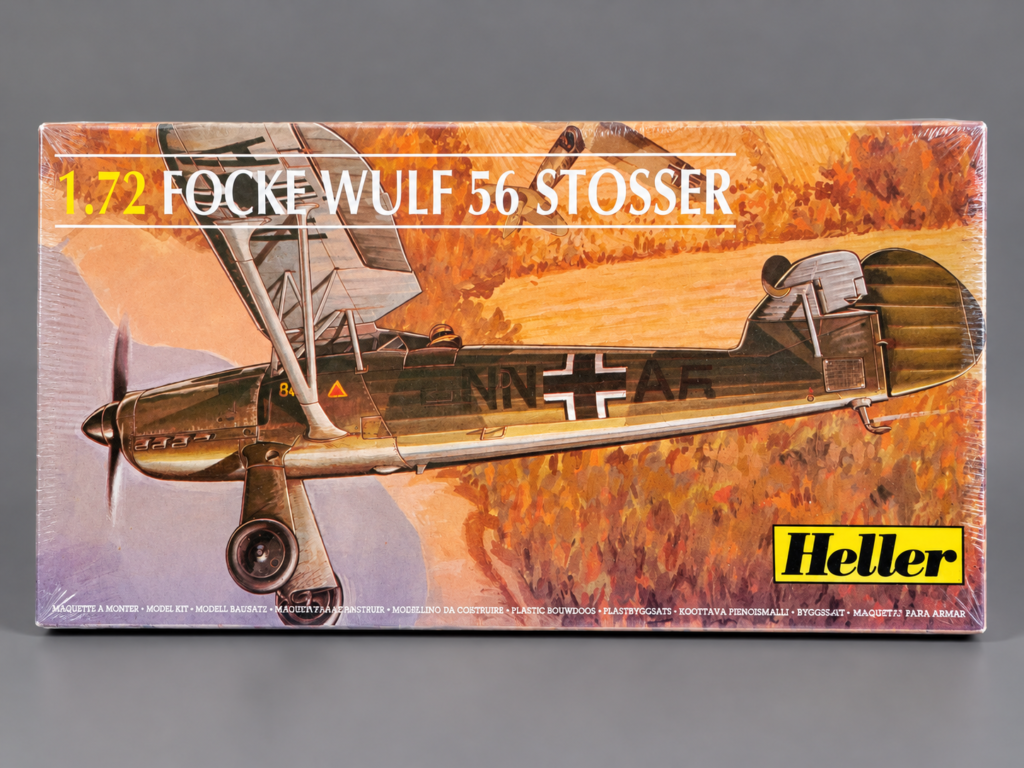 Heller 226 Focke-Wulf 56 Stösser 1:72 sealed model kit box