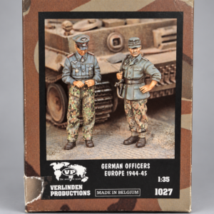 Verlinden Productions 1027 German Officers 1:35 figure set with sealed contents and unsealed box